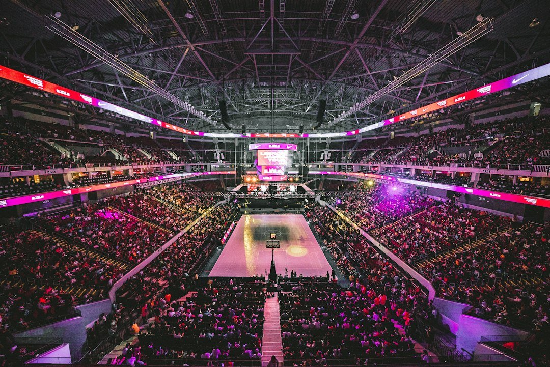 Packed NBA arena during a game, ahead of the 2026-27 NBA season